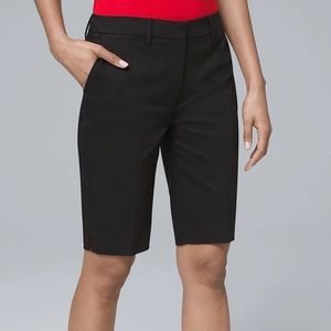 WHBM 11 Inch Smooth Stretch Bermuda Shorts Classic